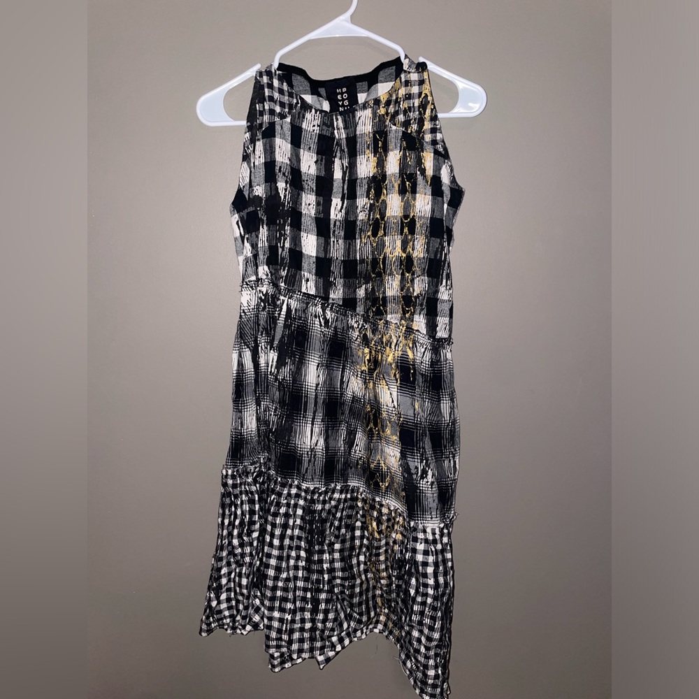 Heyne Bogut asymmetrical tiered dress